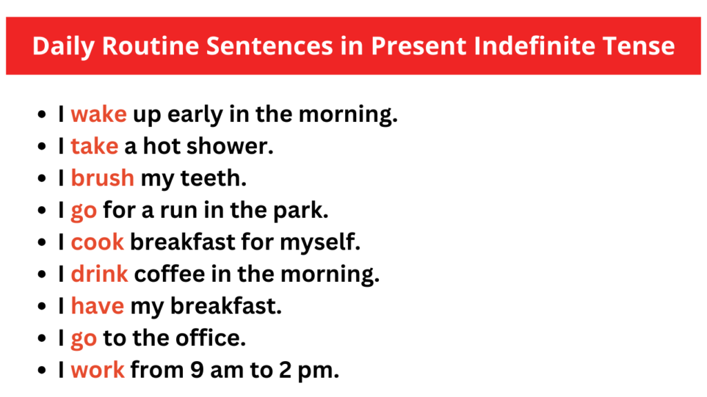 Present Indefinite Tense Exercise Answers
